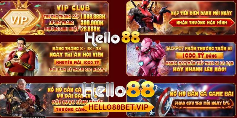 Tổng quan Khuyến Mãi HELLO88