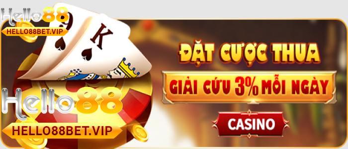 Chi Tiết Sự Kiện Giải Cứu Thua Cược Casino Tại Hello88